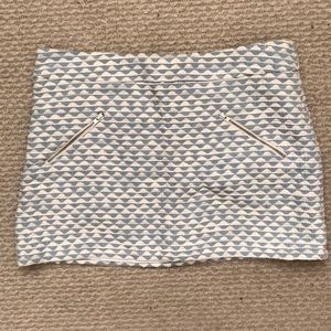 Bonpoint Embroidered skirt w/zipper pockets sz Sm